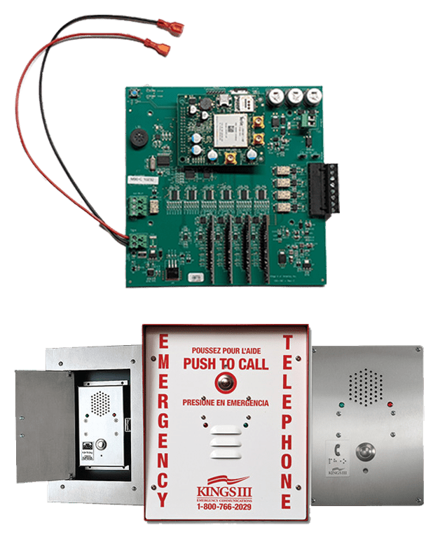 FirstNet® Capable Cellular Elevator Phone Communicator